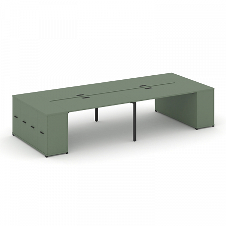 Бенч-система с опорными распашными шкафами Concept CN.DRS-262