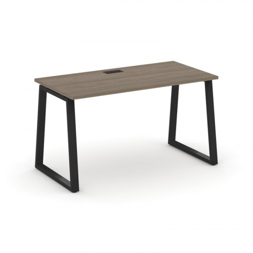 Style Project Стол письменный SN-6T1.SP-014 Акация Лорка/Металл Антрацит/Заглушка Пластик Черный 158 фото 7