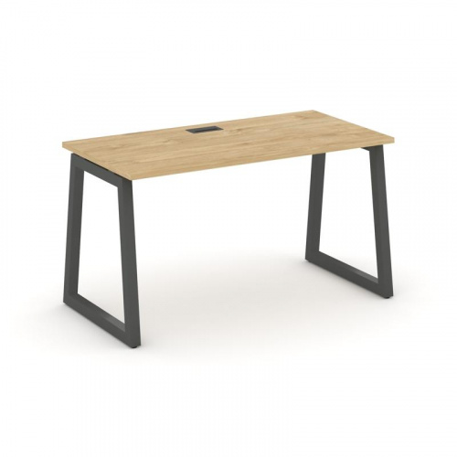 Style Project Стол письменный SN-5T1.SP-004 Акация Лорка/Металл Антрацит/Заглушка Пластик Черный 158 фото 22