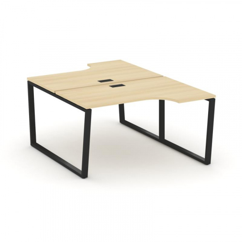 Style Project Рабочая станция эргоном. SN-6T2.DRPA-012 Акация Лорка/Металл Антрацит/Заглушка Пластик фото 9