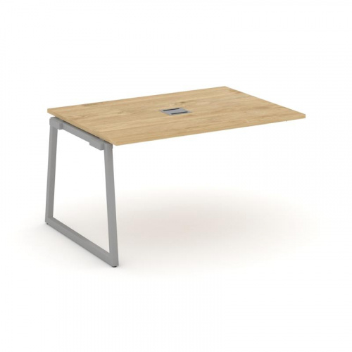 Style Project Проходной наб. элем. перег. стола SN-4T1.NSPRG-001 Акация Лорка/Металл Антрацит/Заглуш фото 2