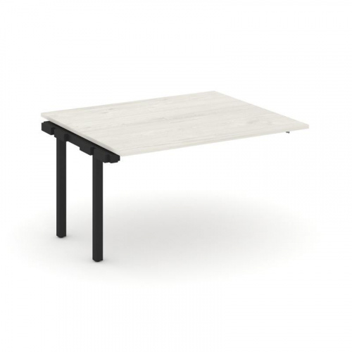 Style Project Проходной наб. элем. перег. стола SN-5P.NSPRG-033.3 Дуб Наварра/Металл Белый 1380*1180 фото 2