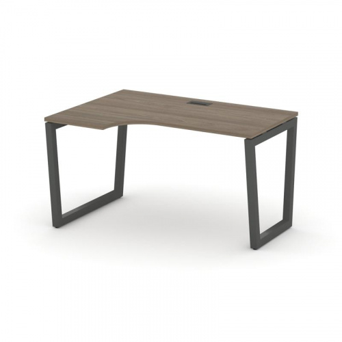 Style Project Стол рабочий эргоном. SN-5T2.SPA-021(L) Акация Лорка/Металл Антрацит/Заглушка Пластик фото 25