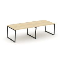 Style Project Стол переговорный SN-4T2.SPRG-043.3 Акация Лорка/Металл Антрацит 2760*1180*750