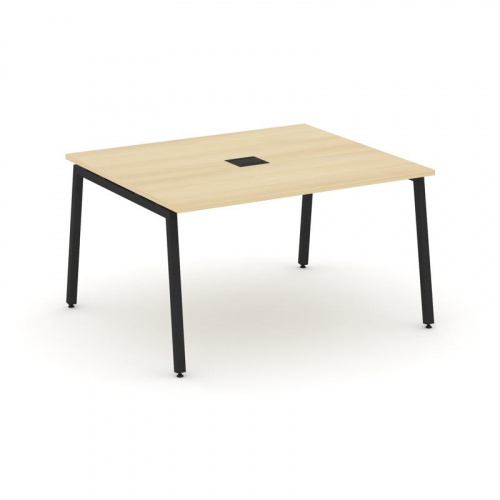 Style Project Стол переговорный SN-4A.SPRG-034 Дуб Наварра/Металл Антрацит 1580*1180*750 фото 10