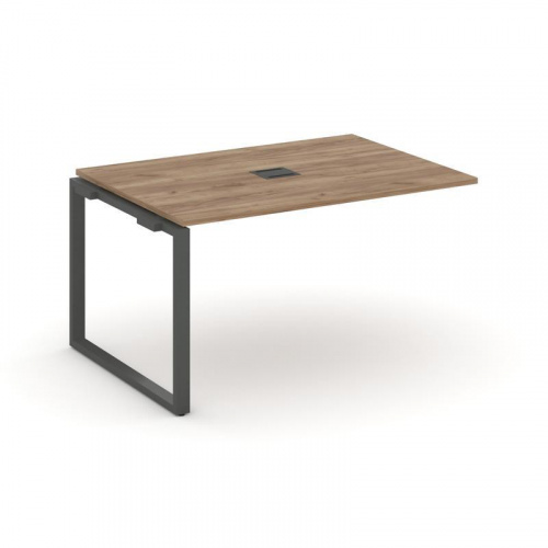 Style Project Проходной наб. элем. перег. стола SN-6O.NSPRG-003 Дуб Табак/Металл Серый 1380*980*750 фото 19