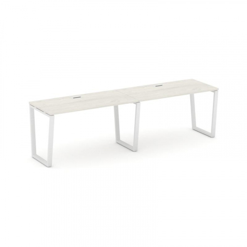 Style Project Рабочая станция 1 сторон. SN-6T2.ORS-012 Акация Лорка/Металл Антрацит/Заглушка Пластик фото 13