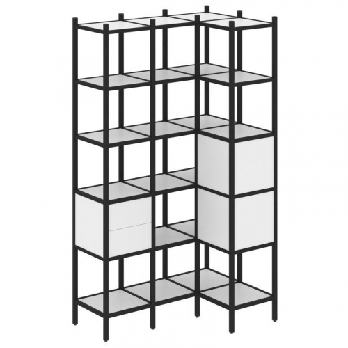 Стеллаж офисный угловой Loft VR.L-35 фото 8 Стеллаж офисный угловой Loft VR.L-35 фото 8