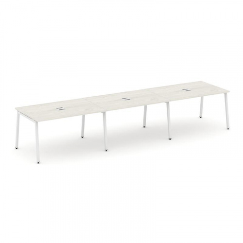 Style Project Стол переговорный SN-4A.SPRG-024 Белый/Металл Белый 4740*980*750 фото 16