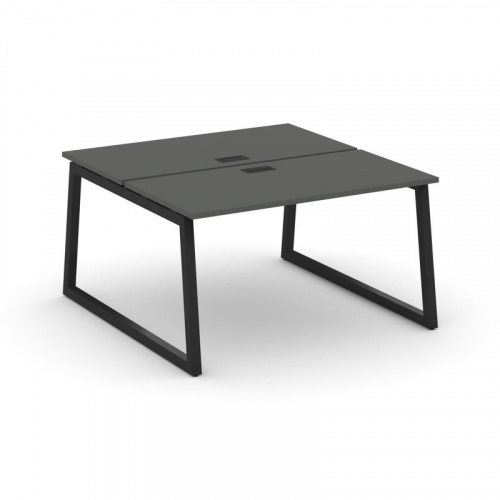 Style Project Рабочая станция 2-х сторон. SN-5T1.DRS-011 Акация Лорка/Металл Антрацит/Заглушка Пласт фото 5