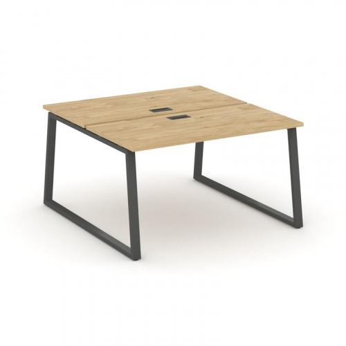 Style Project Рабочая станция 2-х сторон. SN-6T1.DRS-003 Акация Лорка/Металл Антрацит/Заглушка Пласт фото 22