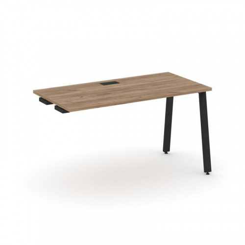 Style Project Стол-приставка к опор. элем. SN-6A.OPRS-011 Акация Лорка/Металл Антрацит 980*700*750 фото 2