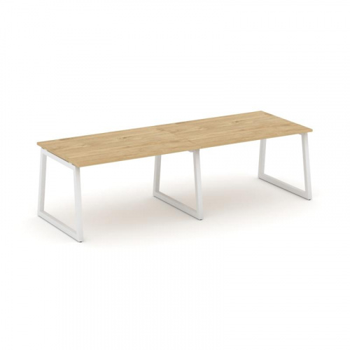 Style Project Стол переговорный SN-5T1.SPRG-013.3 Акация Лорка/Металл Антрацит 2760*980*750