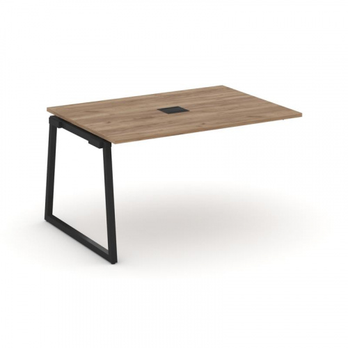 Style Project Проходной наб. элем. перег. стола SN-4T1.NSPRG-001 Акация Лорка/Металл Антрацит/Заглуш фото 5