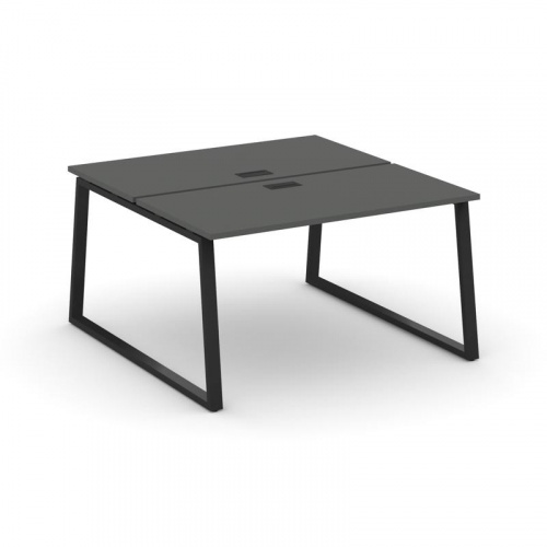 Style Project Рабочая станция 2-х сторон. SN-6T1.DRS-003 Акация Лорка/Металл Антрацит/Заглушка Пласт фото 4