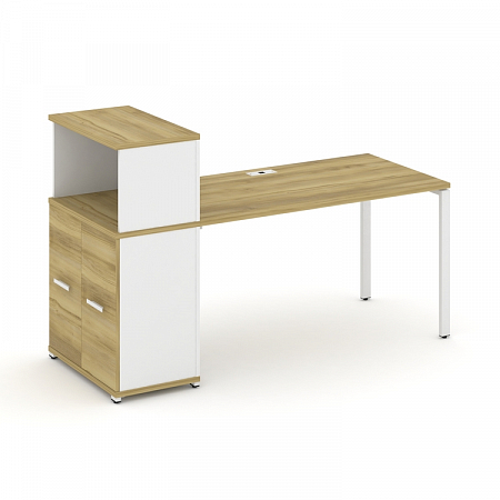 Стол офисный с опорным распашным шкафом Concept CN.SP-227