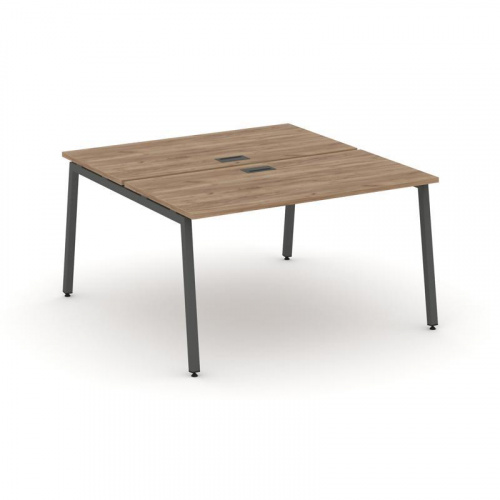 Style Project Рабочая станция 2-х сторон. SN-4A.DRS-003 Антрацит/Металл Антрацит 1380*1232*750 фото 21