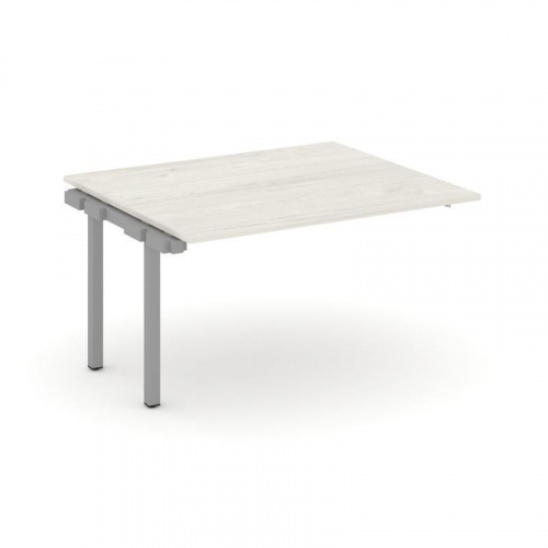 Style Project Проходной наб. элем. перег. стола SN-5P.NSPRG-033.3 Дуб Наварра/Металл Белый 1380*1180 фото 7