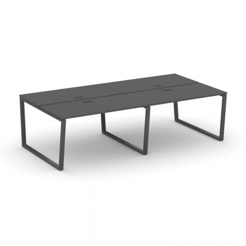 Style Project Рабочая станция 2-х сторон. SN-6T2.DRS-042 Акация Лорка/Металл Антрацит/Заглушка Пласт фото 27