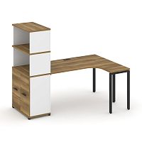 Стол эргономичный с опорным распашным шкафом Concept CN.SA-215(R)