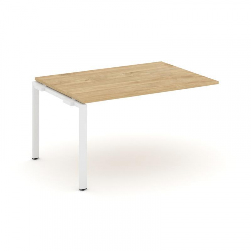 Style Project Проходной наб. элем. перег. стола SN-6P.NSPRG-001.3 Дуб Табак/Металл Белый 980*980*750 фото 23