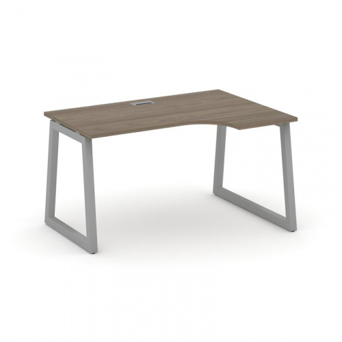 Style Project Стол рабочий эргоном. SN-5T1.SPA-021(R) Акация Лорка/Металл Антрацит/Заглушка Пластик фото 14