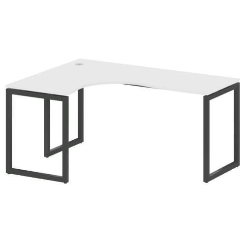 Стол криволинейный левый на О-обр. м/к Metal System Quattro 40БО.СА-4 (L) фото 7