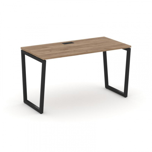 Style Project Стол письменный SN-4T2.SP-004 Акация Лорка/Металл Антрацит/Заглушка Пластик Черный 158 фото 6