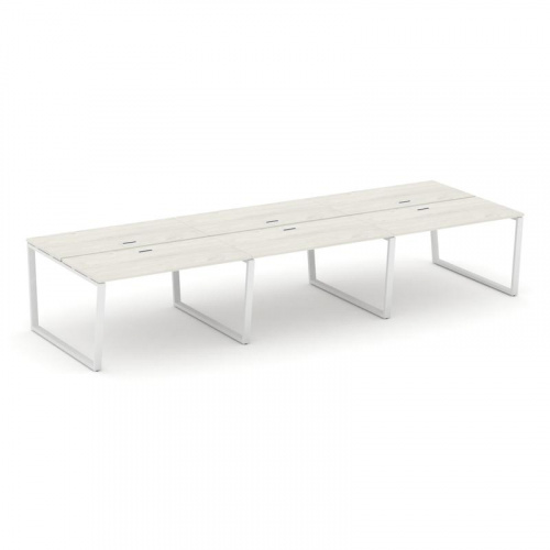 Style Project Рабочая станция 2-х сторон. SN-6T2.DRS-072 Акация Лорка/Металл Антрацит/Заглушка Пласт фото 13