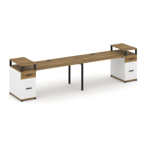 Бенч-система на 2 места с 2 опорными тумбами Concept CN.ORS-431 фото 7