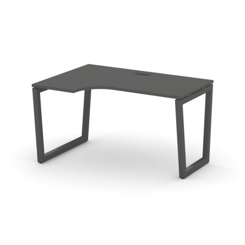 Style Project Стол рабочий эргоном. SN-5T2.SPA-021(L) Акация Лорка/Металл Антрацит/Заглушка Пластик фото 27