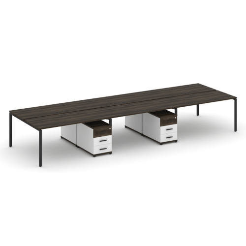 Бенч-система на 6 мест с 2 опорными тумбами Concept CN.DRS-344 фото 9