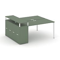 Бенч-система с опорным распашным шкафом Concept CN.DRS-221