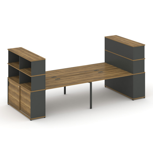 Бенч-система с опорными шкафами-купе Concept CN.DRS-286
