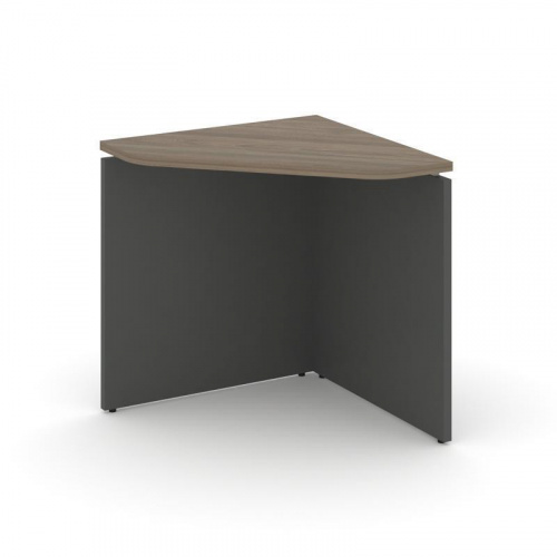 Style Project Угловой элемент стола SN-D.USP-011 Акация Лорка/Антрацит/Металл Антрацит 700*700*750 фото 2