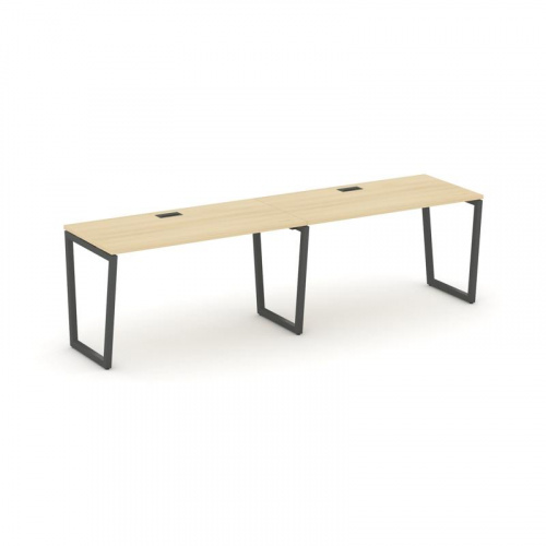 Style Project Рабочая станция 1 сторон. SN-4T2.ORS-023 Акация Лорка/Металл Антрацит/Заглушка Пластик фото 28