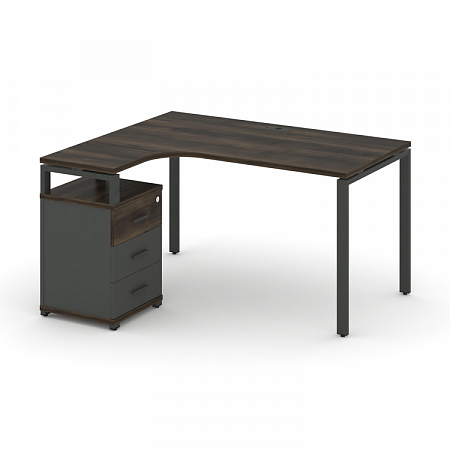 Стол эргономичный с опорной тумбой Concept CN.SA-307(L)