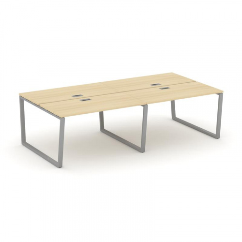 Style Project Рабочая станция 2-х сторон. SN-6T2.DRS-042 Акация Лорка/Металл Антрацит/Заглушка Пласт фото 20