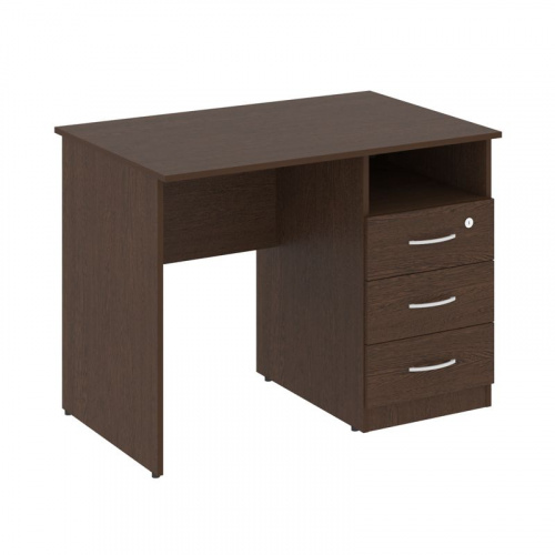 Nova S Стол письменный с тумбой правый В.СПТ-1 (R) Бук Артизан 1000*650*750