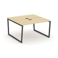 Style Project Рабочая станция 2-х сторон. SN-4T2.DRS-004 Акация Лорка/Металл Антрацит/Заглушка Пласт