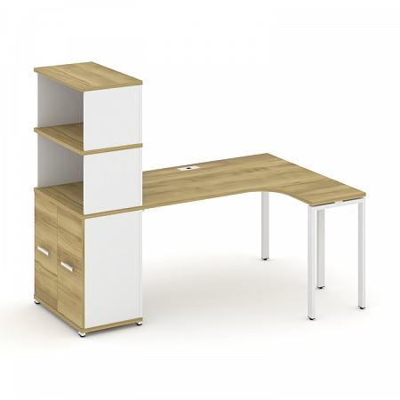 Стол эргономичный с опорным распашным шкафом Concept CN.SA-215(R)