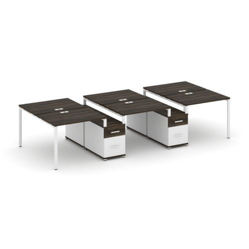 Бенч-система на 6 мест с 2 опорными тумбами Concept CN.DRS-337 фото 10