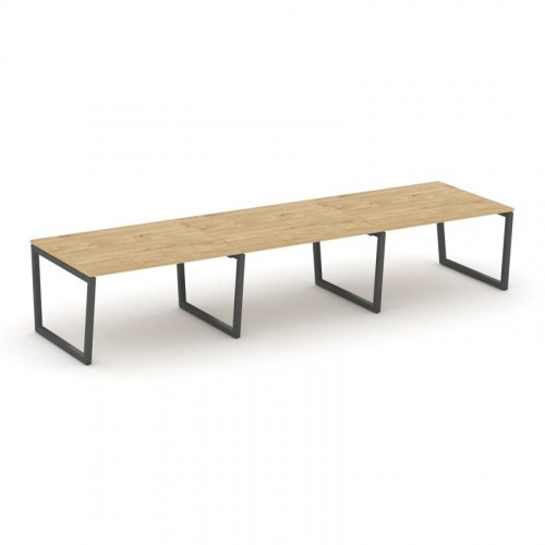 Style Project Стол переговорный SN-5T2.SPRG-054.3 Акация Лорка/Металл Антрацит 4740*1180*750 фото 22