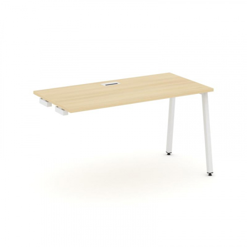 Style Project Стол-приставка к опор. элем. SN-4A.OPRS-013 Антрацит/Металл Белый 1380*700*750 фото 21