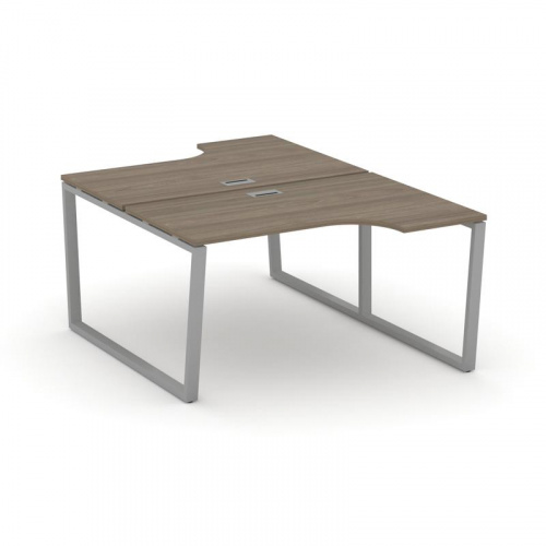 Style Project Рабочая станция эргоном. SN-6T2.DRPA-012 Акация Лорка/Металл Антрацит/Заглушка Пластик фото 14