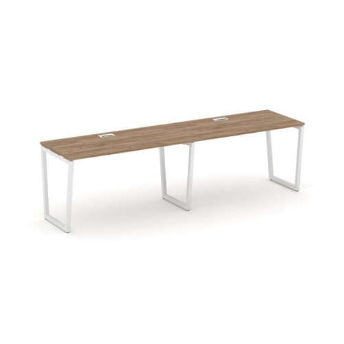 Style Project Рабочая станция 1 сторон. SN-4T2.ORS-023 Акация Лорка/Металл Антрацит/Заглушка Пластик фото 10