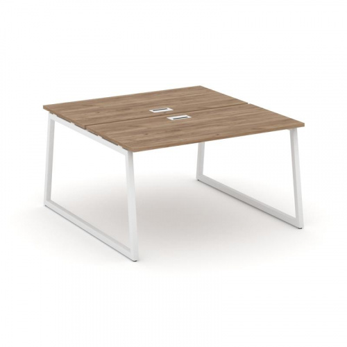 Style Project Рабочая станция 2-х сторон. SN-4T1.DRS-001 Акация Лорка/Металл Антрацит/Заглушка Пласт фото 16