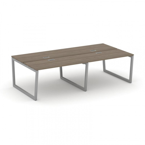 Style Project Рабочая станция 2-х сторон. SN-5T2.DRS-052 Акация Лорка/Металл Антрацит/Заглушка Пласт фото 14