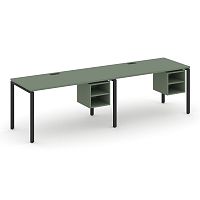 Бенч-система на 2 места с подвесными тумбами Concept CN.ORS-106