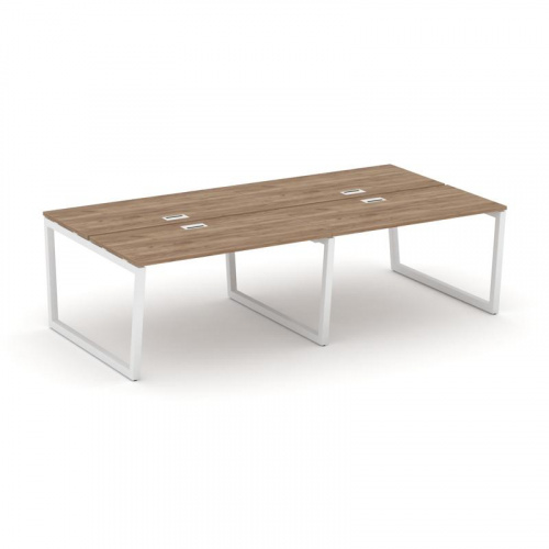 Style Project Рабочая станция 2-х сторон. SN-5T2.DRS-052 Акация Лорка/Металл Антрацит/Заглушка Пласт фото 11